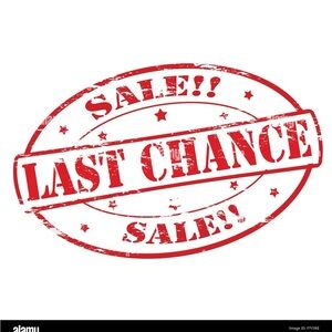 Last call sale